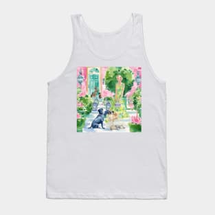 Pretending nobody is at home, fine art, whimsical art Tank Top